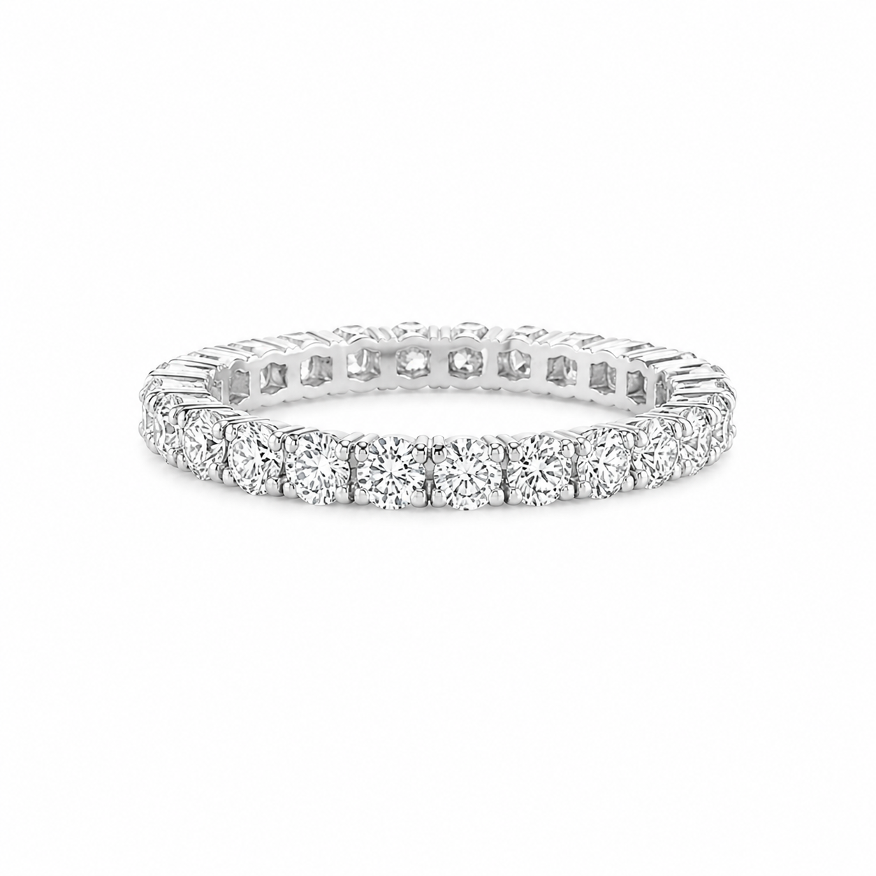 КОЛЬЦО В СТИЛЕ DIAMOND BAND
